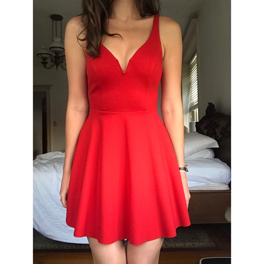 Urban Outfitters Red Mini Dress
